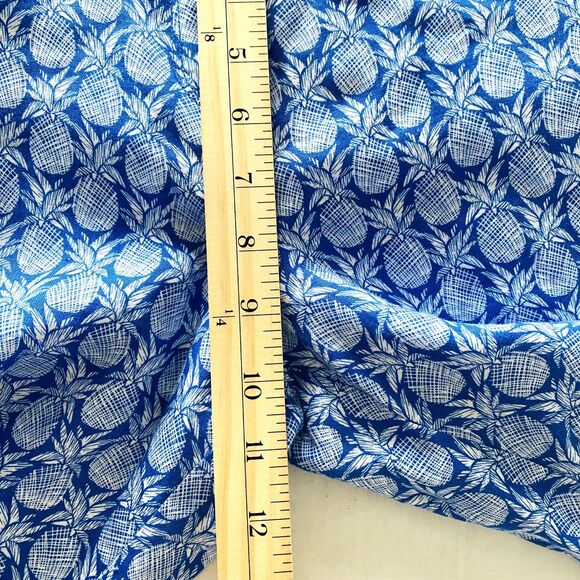 NWTTommy Bahama Turkish Sea Fineapple Linen Drawstring Cropped Resort Pants Sz S - Picture 5 of 10